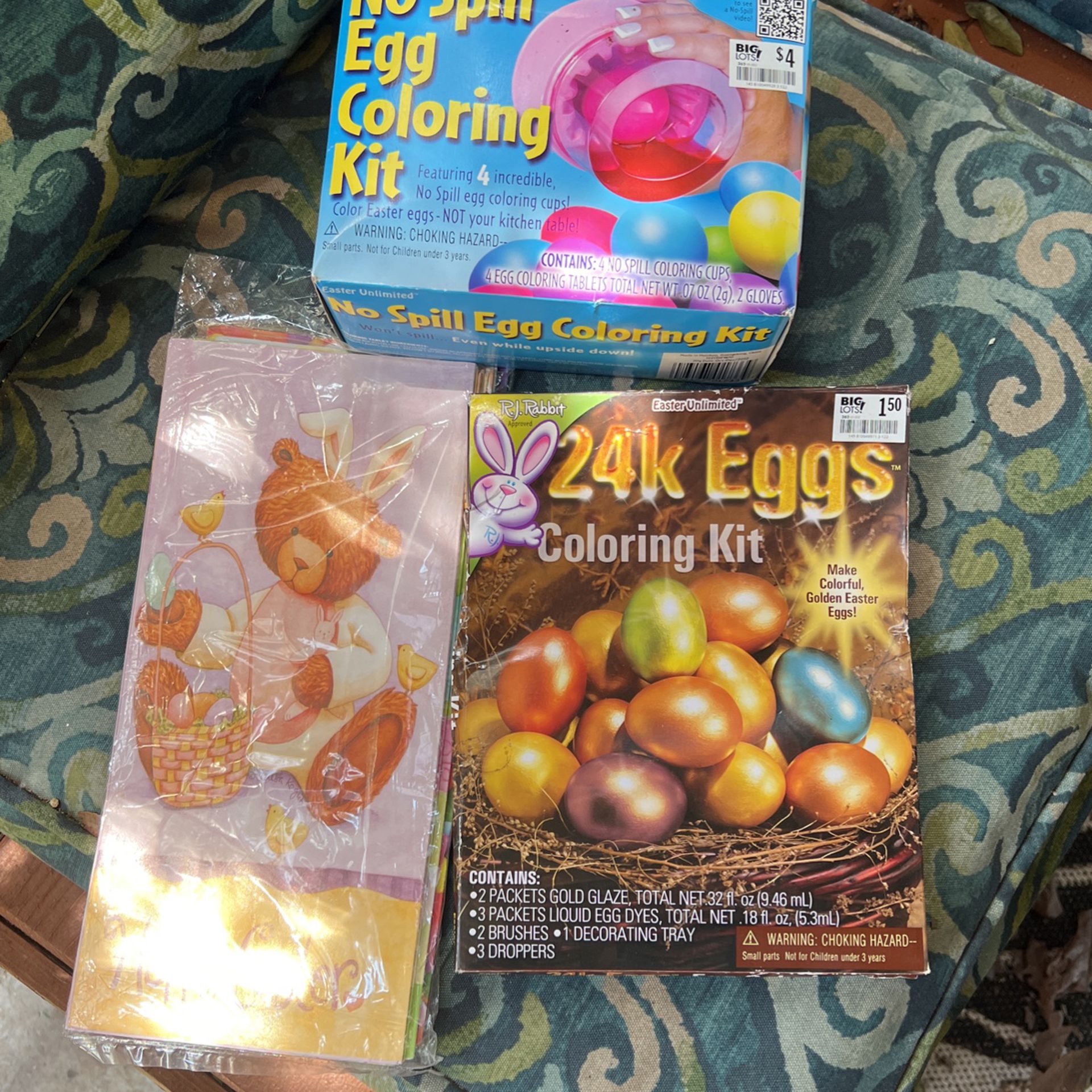 Easter Egg Coloring Kits / Decorations 