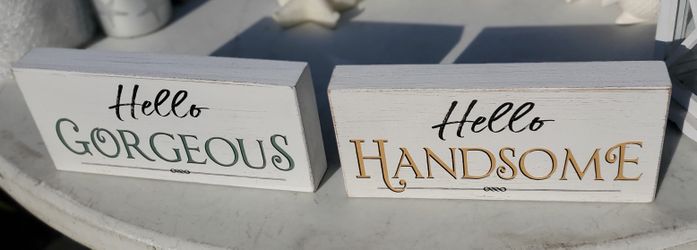 New Wood Signs