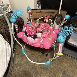 Minnie Mouse Baby Bouncer Bright Starts 