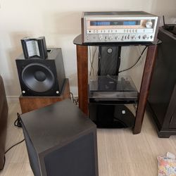 Pioneer SX-3900 120 W/Ch W/ ESS Amt 1a Heil Speakers