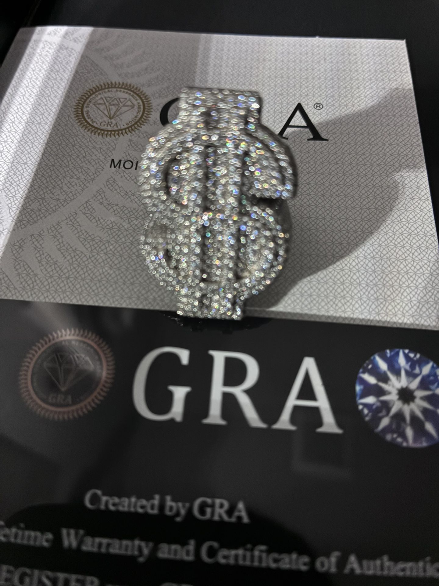 1.0 CT Moissanite Ring