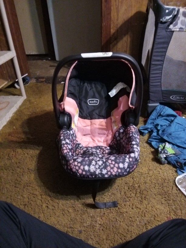 Baby Girls Infant Car Seat