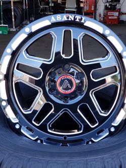 ASANTI OFFROAD 17X8 6X4.5 LT245/75/17