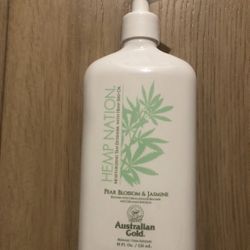 Hemp Nation Tan Extender Pearl Blossom & Jasmine, 18 fl oz.