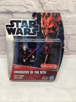 (Star Wars, 2011) Emergence Sith: Darth Sidious & Darth Maul [Target Exclusive]