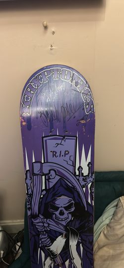 Signed Bucky Lasek Krypton’s Skateboard Deck