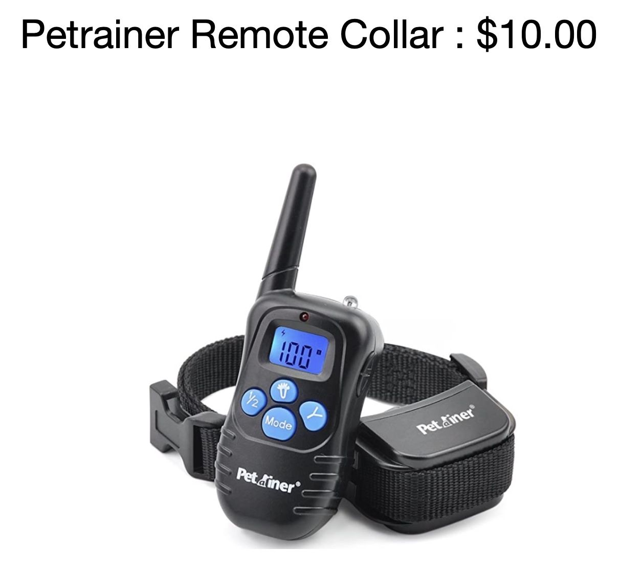 Petrainer Remote Collar