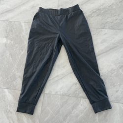 Faux Leather Joggers 