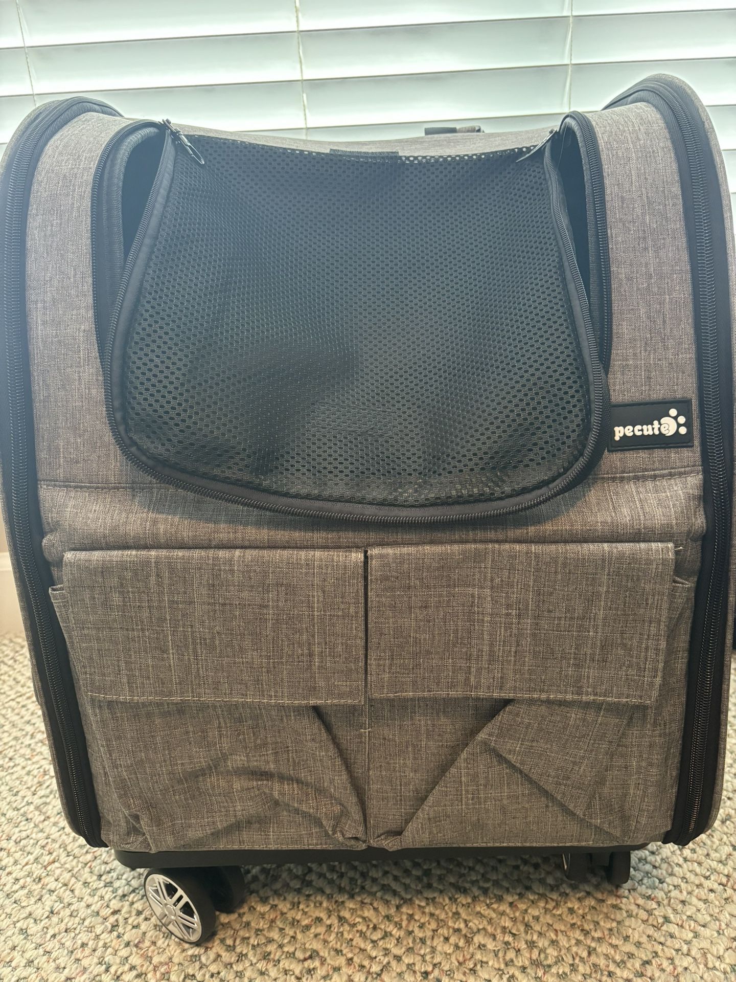 Pecute Pet Rolling Carrier