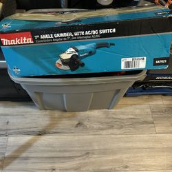 Makita 7021 angle grinder with AC/DC switch