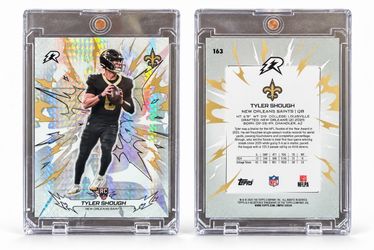 2025 Topps Resurgence Tyler Shough Prism Refractor Rookie RC #163 Saints