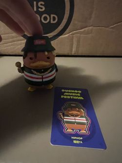 POP MART DUCKOO Hip Hop – Music Festival Series – Authentic Blind Box Figure