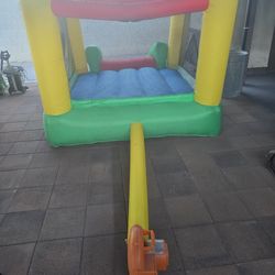 Little tikes jump'n slide