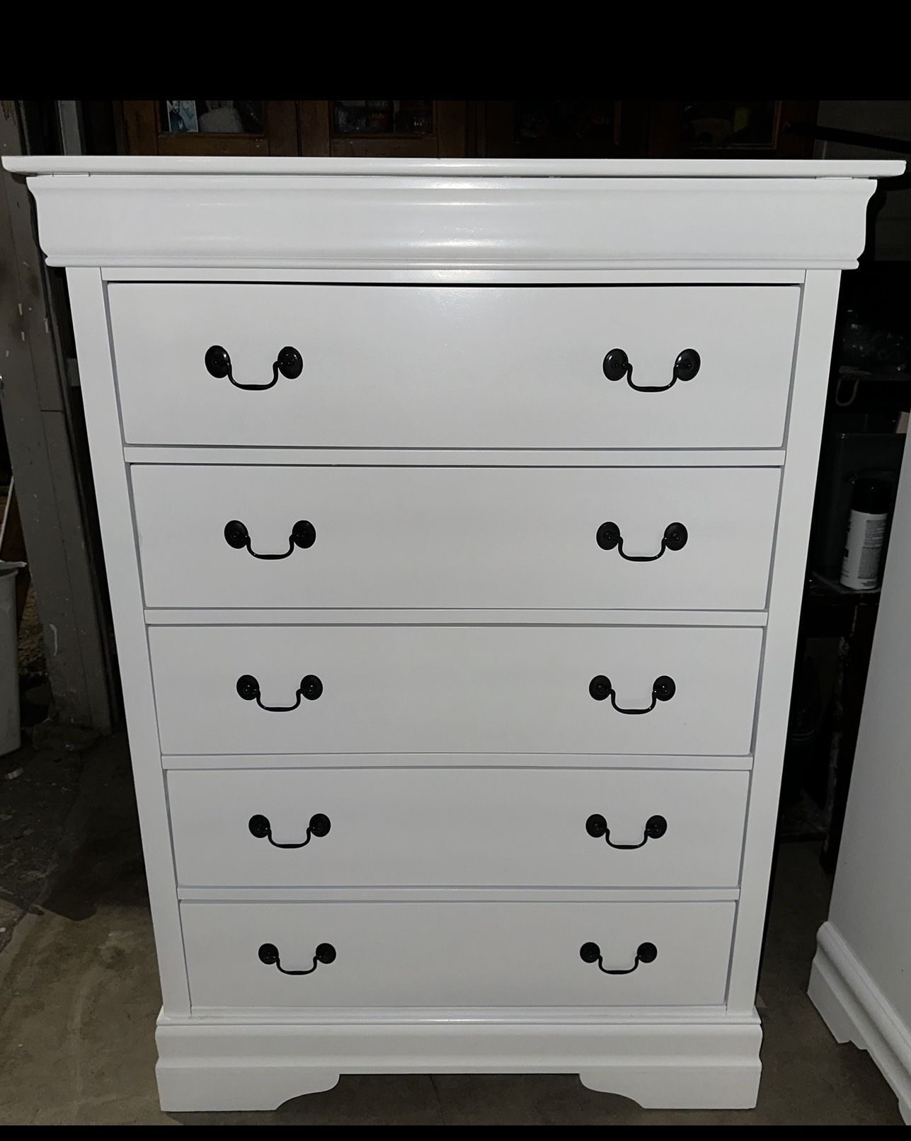 Tall Dresser White