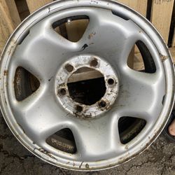 4 Metal Rims For Small Pick Up 6x139    16 Inches 