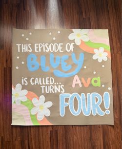 Custom Painted Banner 🎨🖌️