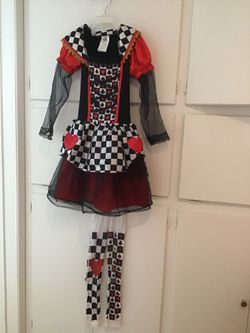Kids Queen of Hearts Costume (from Alice in Wonderland)