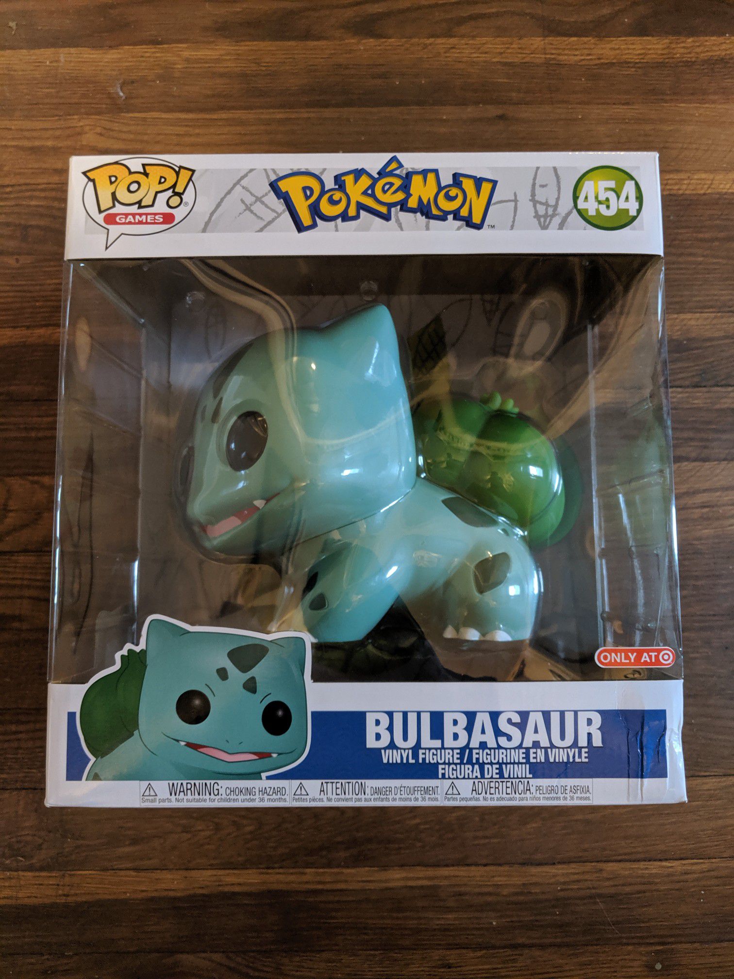 Funko Pop Pokemon Bulbasaur 454