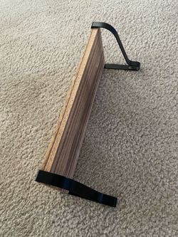 Wood and Metal Shelf or Phone Stand