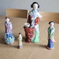 Porcelain Chinese Figurines - SET OF 4
