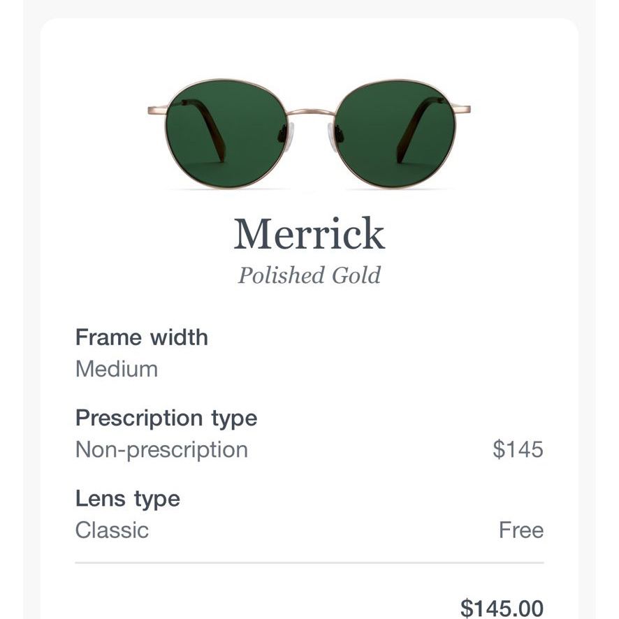 Warby Parker Sunglasses Merrick