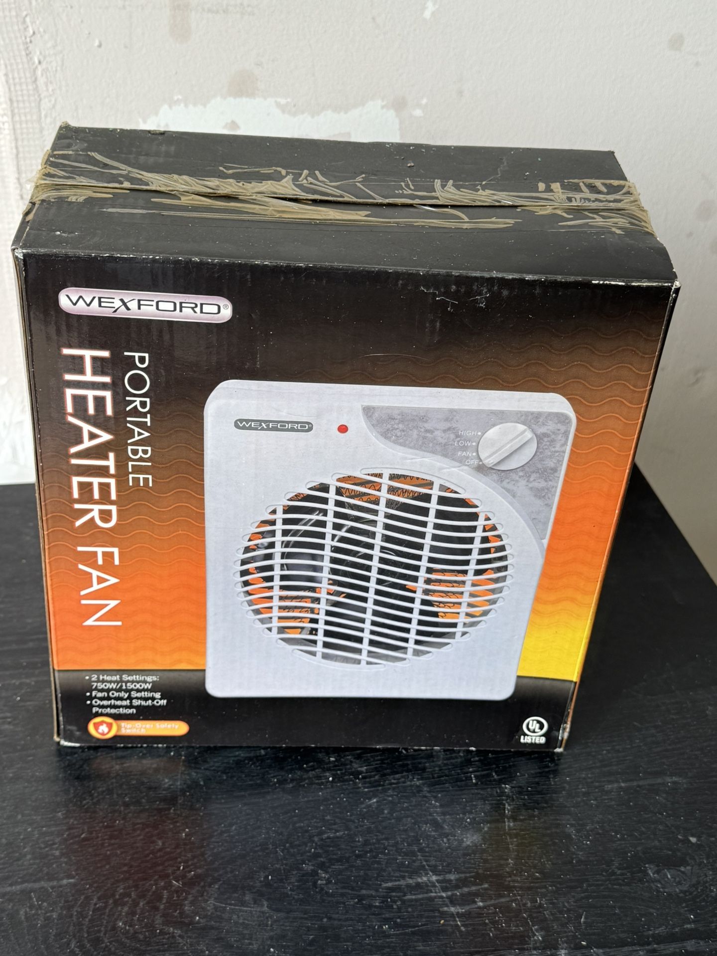 Wexford Portable Heater Fan - New in Box