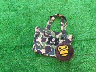 Bundle 2 A bathing ape bape baby milo tote shoulder bag