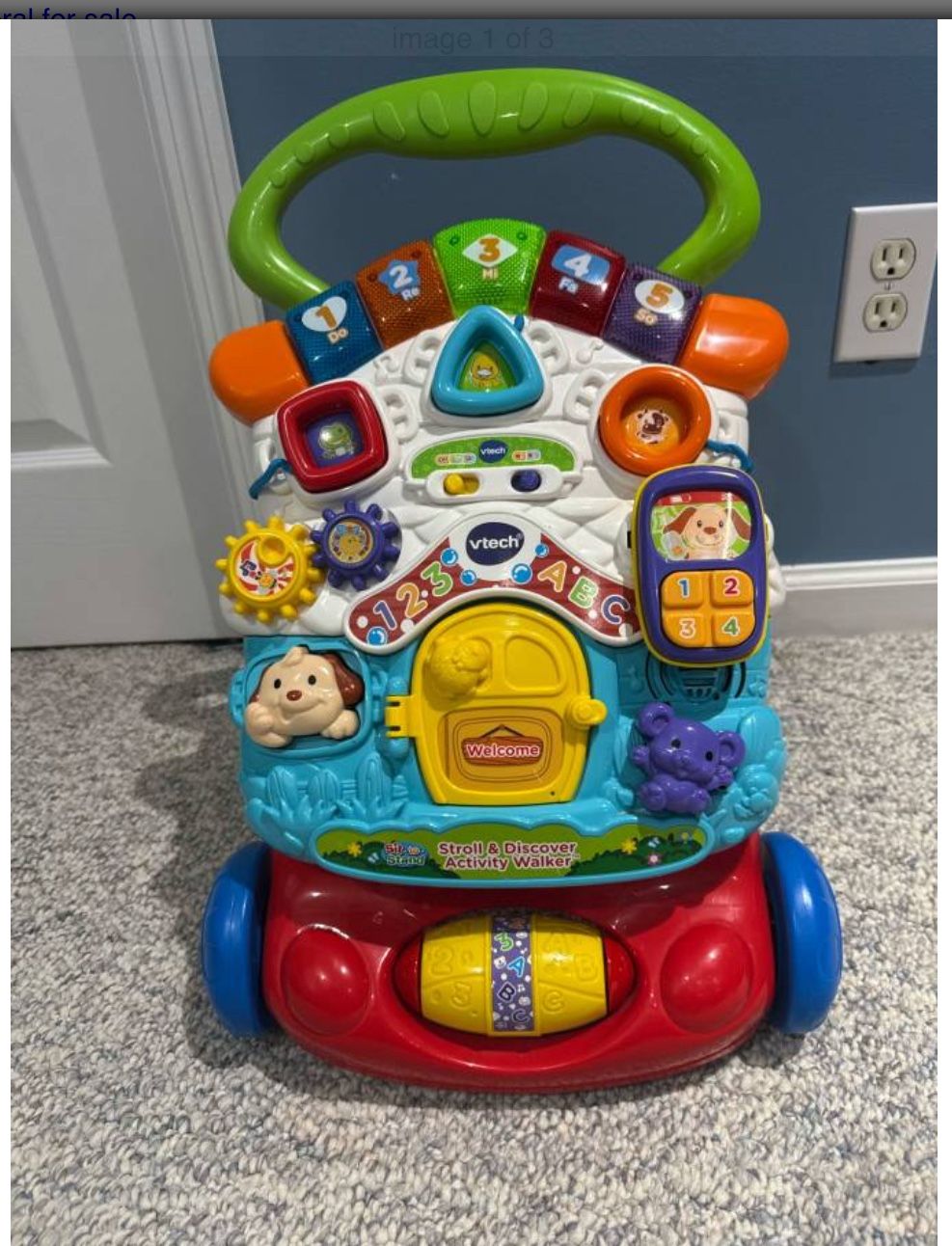 V-Tech Push Walker - Like new