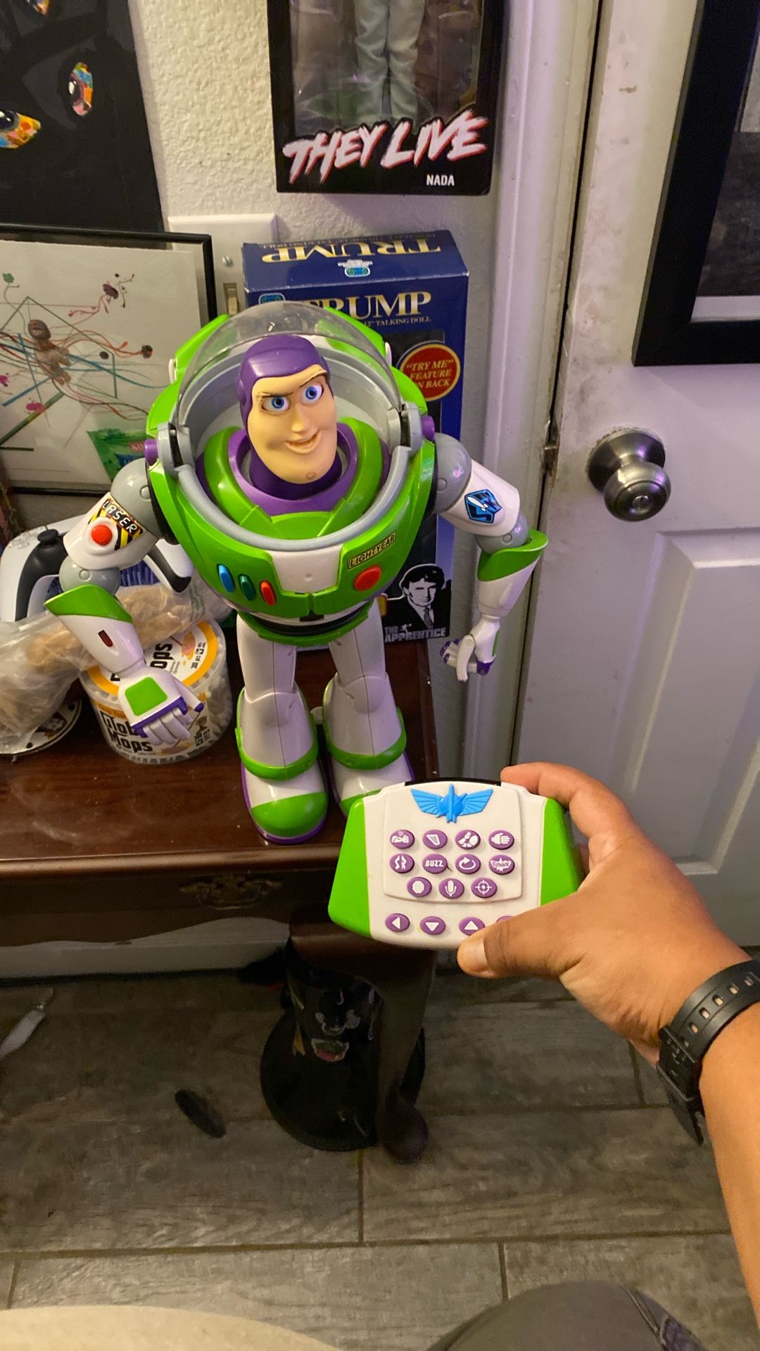 Collectible Moving Buzz Lightyear
