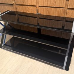 3 Tier Glass Media Center