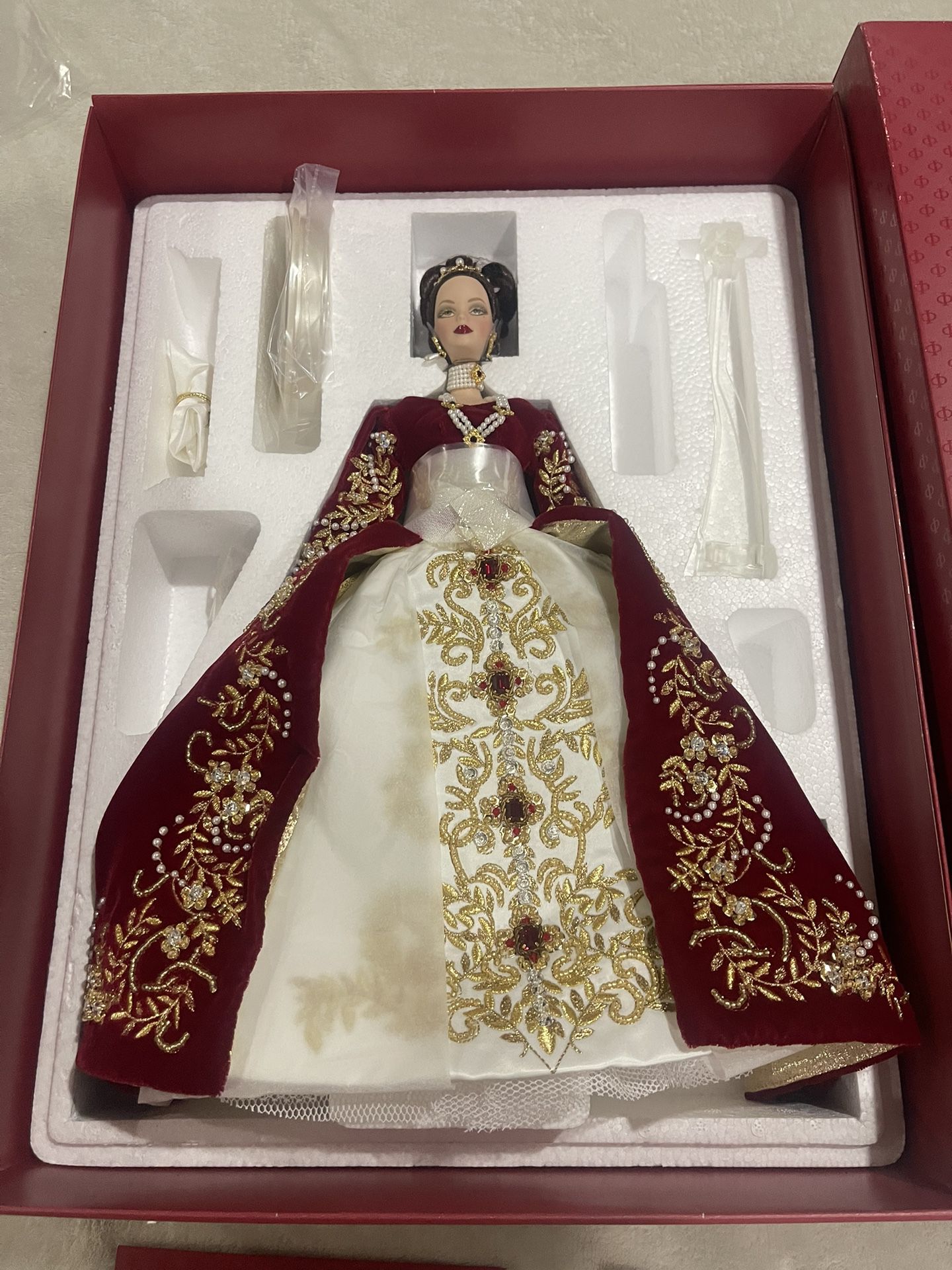 Barbie Limited Edition Faberge Imperial Splendor Porcelain new in box Mint Cond