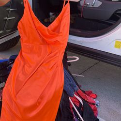 Orange Dress