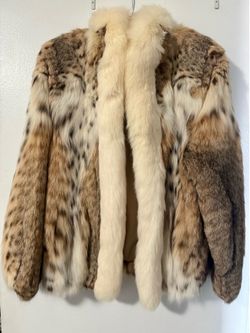 Luxury Lynx & Fox fur jacket