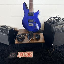ELECTRIC GUITAR/AMP SET