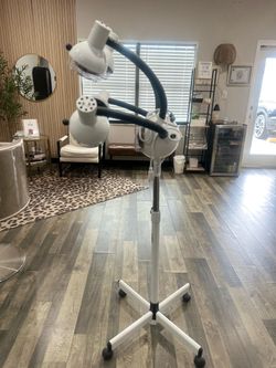 Professional 4-Head Salon Hair Processor Dryer – Rolling Stand