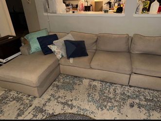 5 piece XL sectional