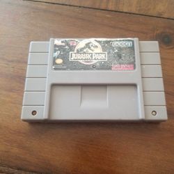 SNES Retro Game Jurassic Park