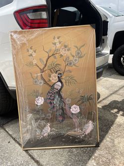  Peacock Wall Art – Framed & Ready to Hang