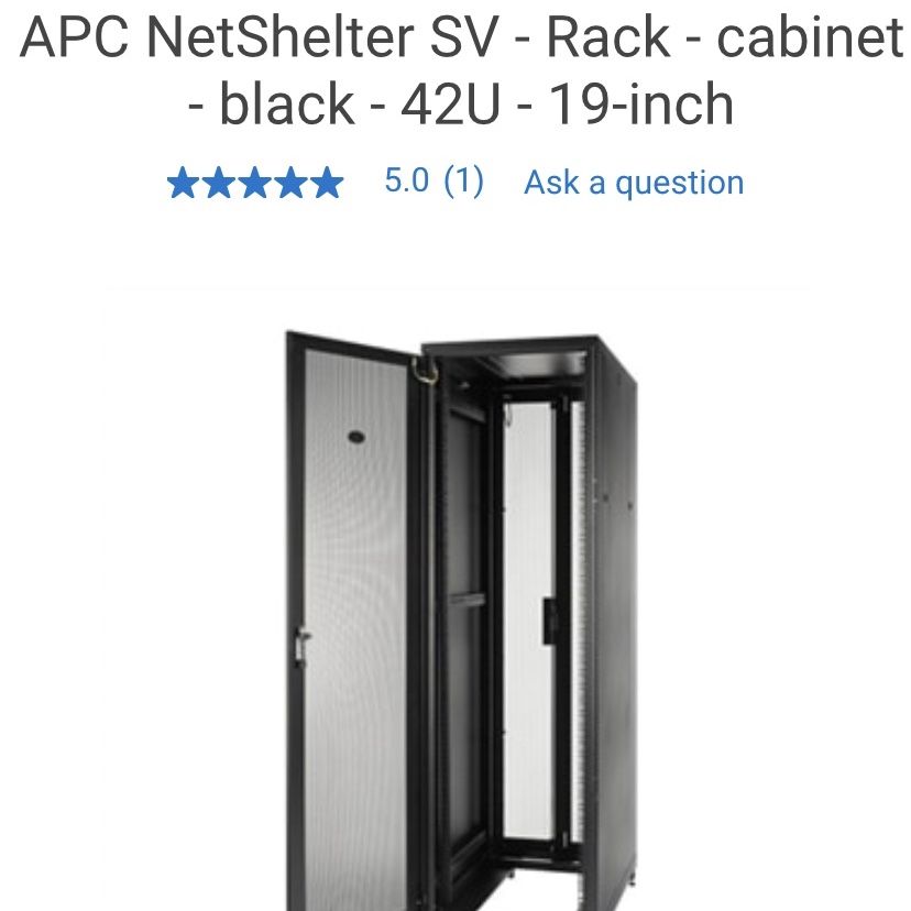 APC NetShelter SX 42U AR3100 Server cabinets