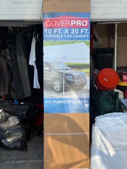 Portable car canopy