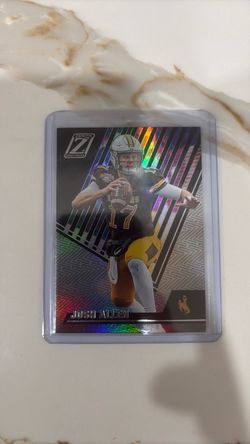 Josh Allen Zenith Draft Picks Holo Trading Card