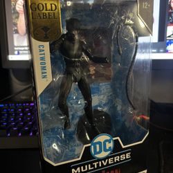 DC Multiverse The Batman Catwoman Gold Label