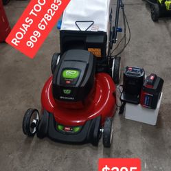 TORO 60V LAWM MOWER SELF PROPELLE  WITH BATTERY 6.0.AH /CHARGER 