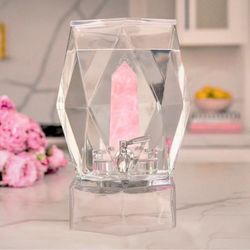 Rose Quartz Crystal Water Dispenser 