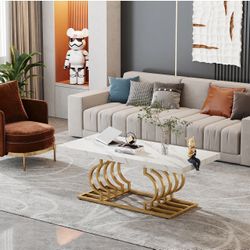 Modern Rectangular Coffee Table 