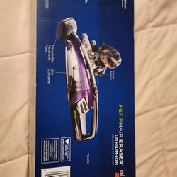 BISSELL (BRAND NEW) CORDLESS PET STAIN ERASER VACUUM CLEANER WITH ATTACHMENTS