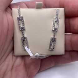 Stunning Diamond & Gold Earrings (0.62 C.t) Cert!