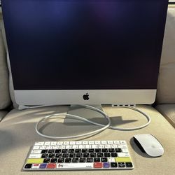 iMac 21.5” 4K (2019) – 1TB Storage – With Apple Keyboard & Mouse Excellent Condition