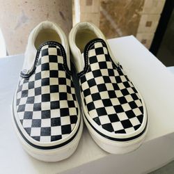 Boys Vans Checkerboard Shoe 