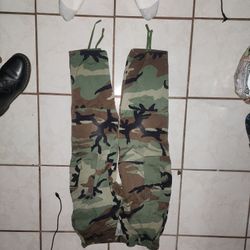 Camo Cargo Pants 